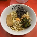 Kamata Machuuka Soba Naporeon Ken - ▪️釜玉中華そば(小)¥490
                        ▪️お揚げ1枚(LINEクーポン)