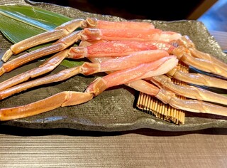 Yuzu An - 本ずわい蟹しゃぶ  １０本