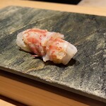 鮨かわなか - 車海老　観音開き