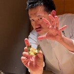 Sushi Kawanaka - お茶目な大将