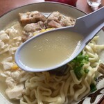 高江洲そば - スープ