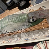 対馬のどぐろとイカ活き造り 博多 魚蔵 都ホテル店 - 