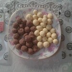 いとふ 大津中央店 - ころころお麩ショコラ（キャラメリゼ、バナナミルク）