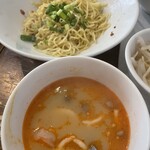 広島タイ料理 マナオ - タイ式つけ麺（レッドホットトムヤム）