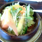 ナーランダ - セットのサラダ