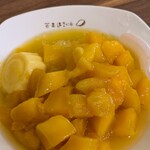 芒果遇到氷 - 溶かして