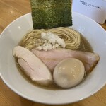 煮干らーめん 川むら - 煮干らーめん(醤油) 1,000円＋スタンプ味玉