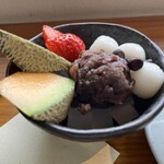 甘食・茶屋 結 - あんみつ