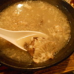 沖縄そば ゆんたく - ヤギ汁（ヒージャー汁）