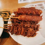 Tama ya - 名古屋飯を代表するドテと味噌串カツ！