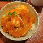 麦と麺助 - 麺助流親子丼