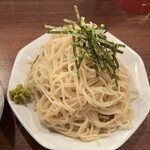 唐そば - 麺(つけ麺大盛)