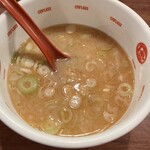 唐そば - スープ(つけ麺)