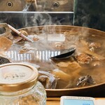 Tanaka Depa-To - 厨房内：おでんが大鍋で！
