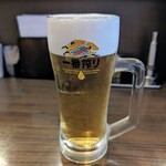 Chuuka Soba To Gyouza - 生ビール（中）　500円
