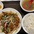 隆華 餃子酒場 - 料理写真:ニラレバ定食　ご飯普通盛り