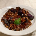 中国料理 八海 - マーボーナスかけ御飯 