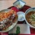 ビオトープ芽吹き屋 - 料理写真:味噌カツ丼と蕎麦のセット！
