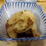 とん八 - 新竹の子の土佐煮 420円(税込)(2024年4月17日撮影)