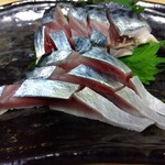 とん八 - しめ鯖 550円(税込)(2024年4月11日撮影)