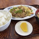 Nihommatsu Baipasu Doraibuin - バイパススタミナ定食¥790