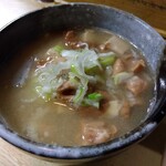 とん八 - もつ煮込み 380円(税込)(2024年4月10日撮影)