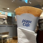 Gelato pique cafe bio concept - 