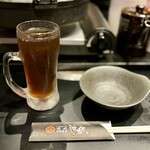 本場特選近江牛 焼肉 すき焼き 池もと - ウーロン茶