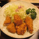 とんかつフジ - 揚げたて、もちろん美味しいです