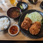 とんかつ専門店 とんくん - ヒレカツ（4個）定食