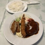 Suehiro - ミックスランチ(1,400円)