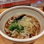 Hirano ya - セット1050円税込の冷たいうどん