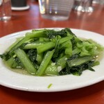 矢場味仙 - 青菜炒め（790円）