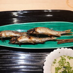 富小路 やま岸 - 嵐山の稚鮎、きゃら蕗