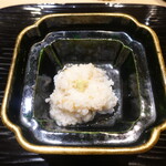 富小路 やま岸 - 淡路の鱧の梅粥