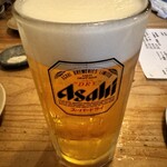 Sumiyaki Sousai Toriya Hitomi - アサヒ生ビール