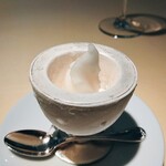 シェ松尾・松濤レストラン - お口直しのシャーベット