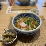 365日製麺所 - かけうどん　イリコ揚げ