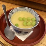 れんげ料理店 - 冷製とうもろこしの茶碗蒸し（一人前）