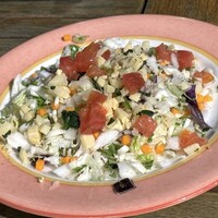 リオ・ブルーイング・コー ビストロアンドガーデン 東京ミッドタウン - 菜の花とアボカドのチョップドコブサラダ