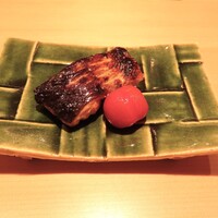 鮨 四心 - サクラマスの幽庵焼き