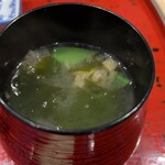 道後 海舟 - 麦味噌汁