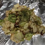 Okonomiyaki Negiyaki Juujuu - 牛すじ キャベツ炒め／880円