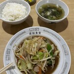 吉田食堂 - 野菜炒め定食　700円