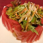 焼肉 ふじべこ - トマトサラダ