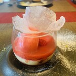 西欧料理 サヴァカ - 【甘味】
      ⑪ 苺プリン