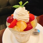 247418848 - フルーツたっぷりバニラババロア　優しい味です。