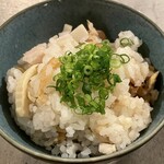 スープ料理 タマキハル - 浅利と筍ごはん
