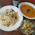 マヤレストラン - 料理写真:プラオセットにダルカレー、セットのサラダとドリンク