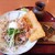 越前和食処 花はす - 料理写真:薄揚げおろし蕎麦と焼き鯖寿司　￥1,480